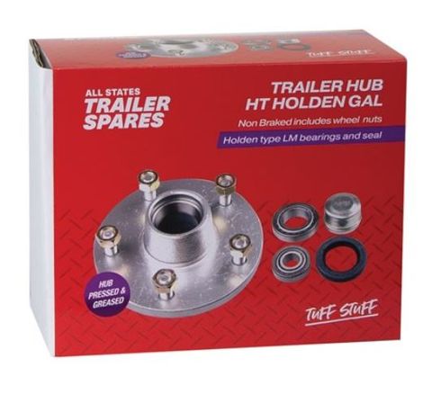 HT Lazy Galvanised Hub LM Bearings Seal & Cap