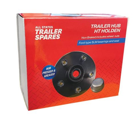 HT Lazy Black Hub SLM Bearings Seal & Cap