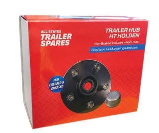 HT Lazy Black Hub SLM Bearings Seal & Cap