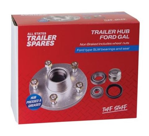 Ford Lazy Galvanised Hub SLM Bearings Seal & Cap