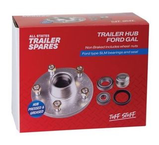 Ford Lazy Galvanised Hub SLM Bearings Seal & Cap