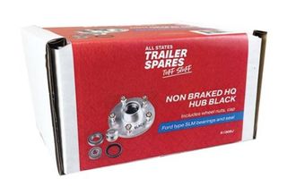 HQ Lazy Black Hub SLM Bearings Seal & Cap