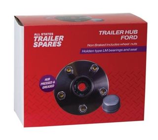 Ford Lazy Black Hub LM Bearings Seal & Cap