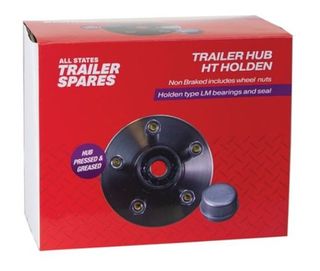 HT Lazy Black Hub LM Bearings Seal & Cap