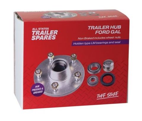 Ford Lazy Galvanised Hub LM Bearings Seal & Cap