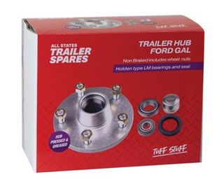 Ford Lazy Galvanised Hub LM Bearings Seal & Cap