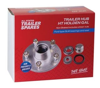 HT Lazy Galvanised Hub SLM Bearings Seal & Cap