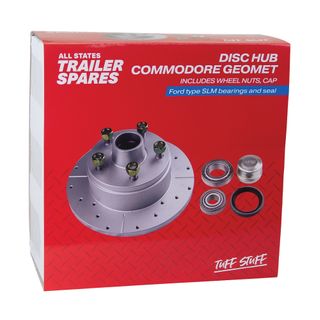 Commodore Hub Disc Geomet SLM Bearings Seal & Cap