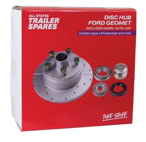 Ford Hub Disc Geomet LM Bearings Seal & Cap