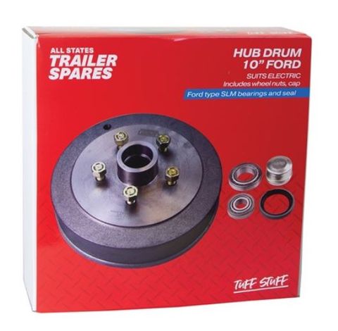 Ford 10inch Hub Drum SLM Bearings Seal & Cap