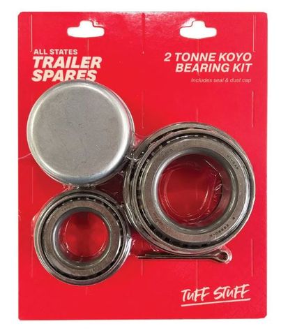 2TN Koyo Bearing Kit with Seal Cap & Split Pin