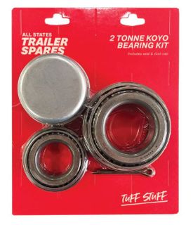 2TN Koyo Bearing Kit with Seal Cap & Split Pin