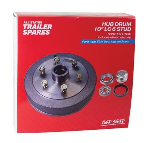 Landcruiser 6 Stud 10inch Hub Drum SLM Bearings Se