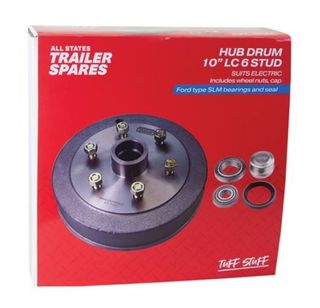 Landcruiser 6 Stud 10inch Hub Drum SLM Bearings Se