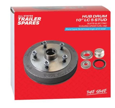 Landcruiser 5 Stud 10inch Hub Drum SLM Bearings Se