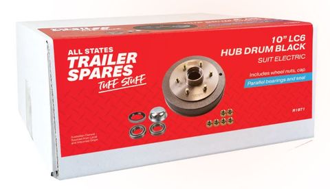 Landcruiser 6 Stud 10inch Hub Drum Parallel Bearin