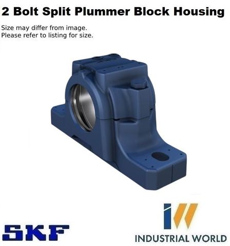SKF - 2 Bolt Split Plummer Block Housing