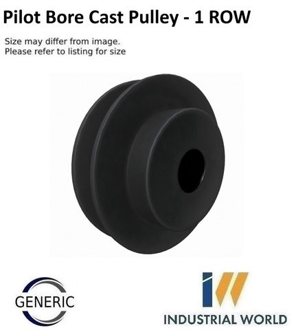 Generic - Pilot Bore Cast Pulley - 1 ROW - SPA - 8