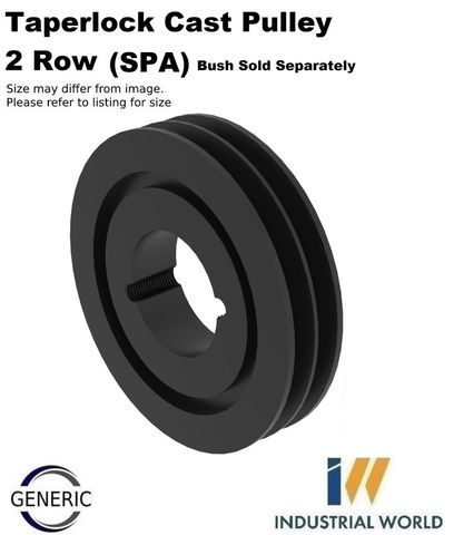 Generic - Taperlock Cast Pulley - 2 ROW - SPA - 85