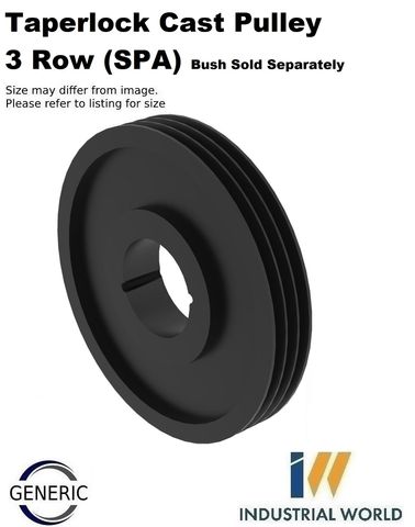 Generic - Taperlock Cast Pulley - 3 ROW - SPA - 22
