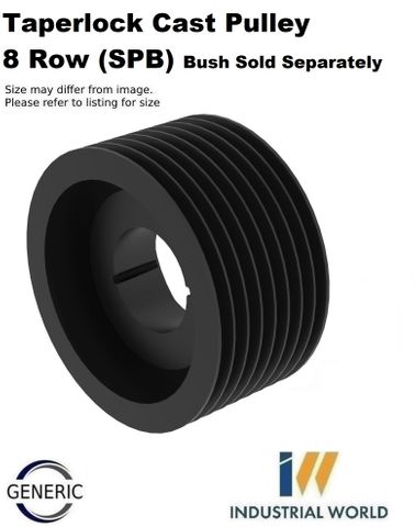 Generic - Taperlock Cast Pulley - 8 ROW - SPB - 50
