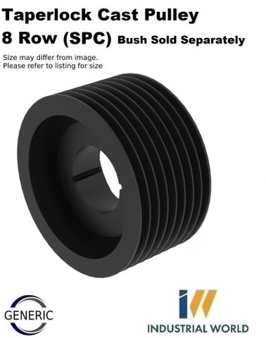 Generic - Taperlock Cast Pulley - 8 ROW - SPC - 23