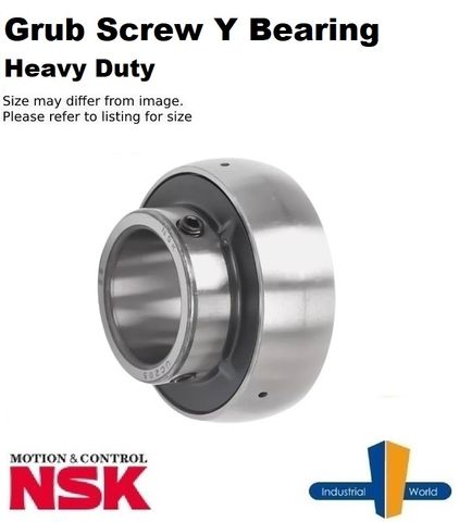 NSK H/Duty Grub Screw Y Bearing