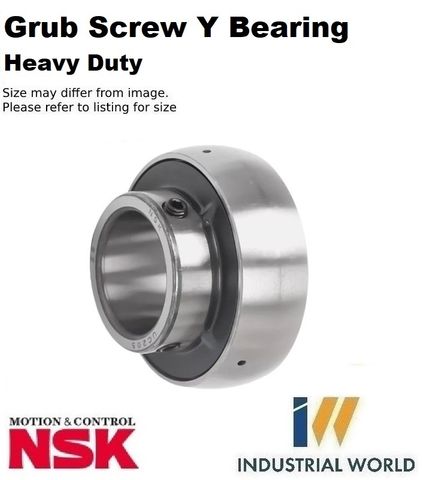 NSK H/Duty Grub Screw Y Bearing