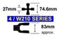 Clamp Yoke 1 3/8 X 21 4 Series