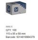 Hex Set Screw - SS 316 - M5 x 40 (Box=100)