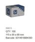 Hex Set Screw - SS 316 - M5 x 50 (Box=100)