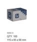 Hex Set Screw - SS 316 - M6 x 35 (Box=100)