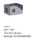 Button Head Socket Screw - SS 316 M6 x 10 (Box=100