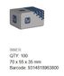 Countersunk Socket Screw - SS 316 M5 x 16 (Box=100