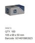 Countersunk Socket Screw - SS 316 M6 x 16 (Box=100