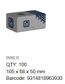 Countersunk Socket Screw - SS 316 M6 x 20 (Box=100