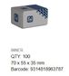 Countersunk Socket Screw - SS 316 M5 x 10 (Box=100