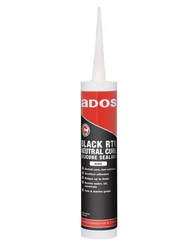 ADOS Black RTV Neutral Cure Silicone Sealant