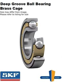 SKF - Deep Groove Ball Bearing Brass cage