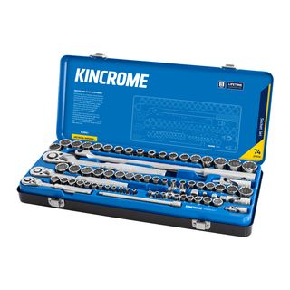 Kincrome - Socket Set 74 Piece - Metric And Imp