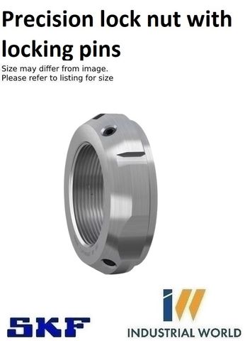 SKF - KMT Precision Lock Nut with Locking Pins