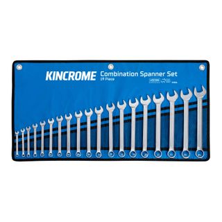 Kincrome - Combination Spanner Set 19 Piece Metric