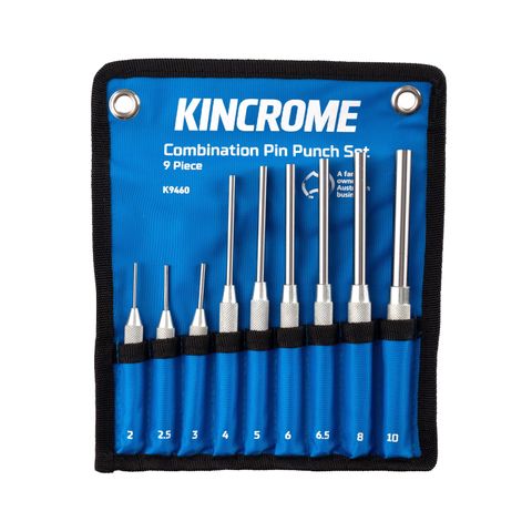 Kincrome - Combination Pin Punch Set 9 Piece