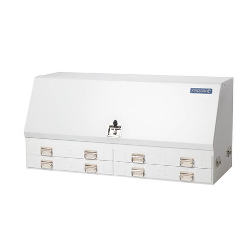 Kincrome - Upright Truck Box 4 Drawer White