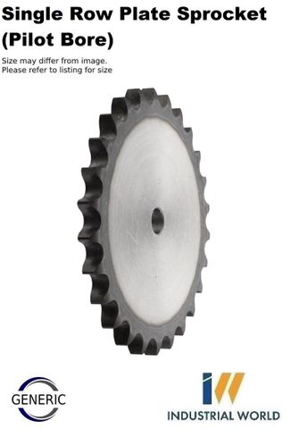 08B1 (1/2)-PLATE SPROCKET-25 TEETH