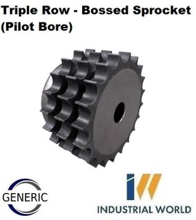 16B3 (1)-BOSSED SPROCKET-76 TEETH-3 ROW