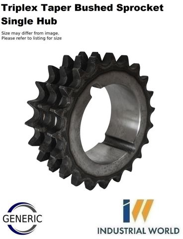 12B2 (3/4) TAPERLOCK SPROCKET 38 TOOTH - 3 ROW