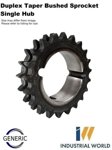 16B2 (1) TAPERLOCK SPROCKET 28 TOOTH - 2 ROW