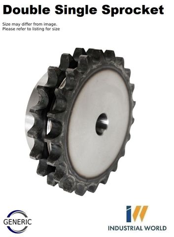 Double Single Sprockets 3/4 12B