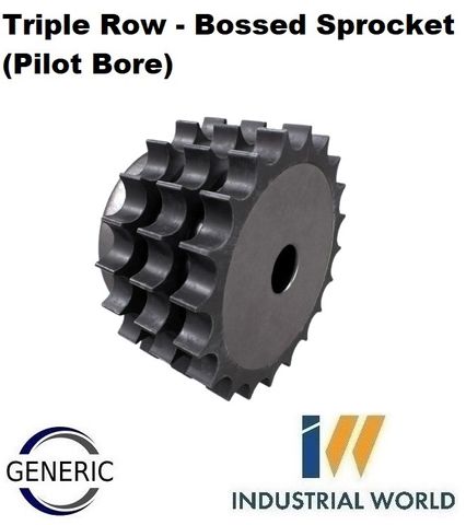 08B3 (1/2)-BOSSED SPROCKET-17 TEETH-3 ROW